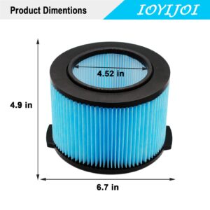 3-Layer Replacement Filter for Ridgid VF3500 3-4.5 Gallon Vacuum WD3050, WD4070, WD4080, WD4522, 4000RV, 4500RV, 2 PACK