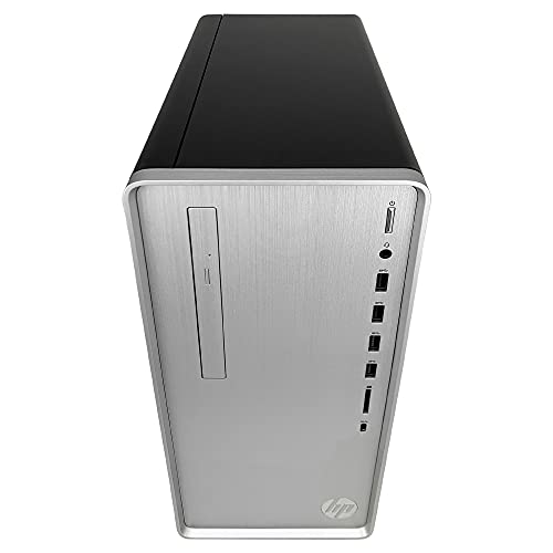 HP Pavilion TP01 Tower Desktop Computer - AMD Ryzen 5 5600G 6-Core up to 4.40 GHz Processor, 16GB DDR4 RAM, 1TB Hard Drive, AMD Radeon Graphics, DVD-Writer, Windows 11 Pro