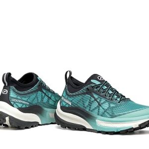 SCARPA Women's Golden Gate ATR Trail Shoes for Hiking and Trail Running - Aruba Blue/Black - 7.5-8