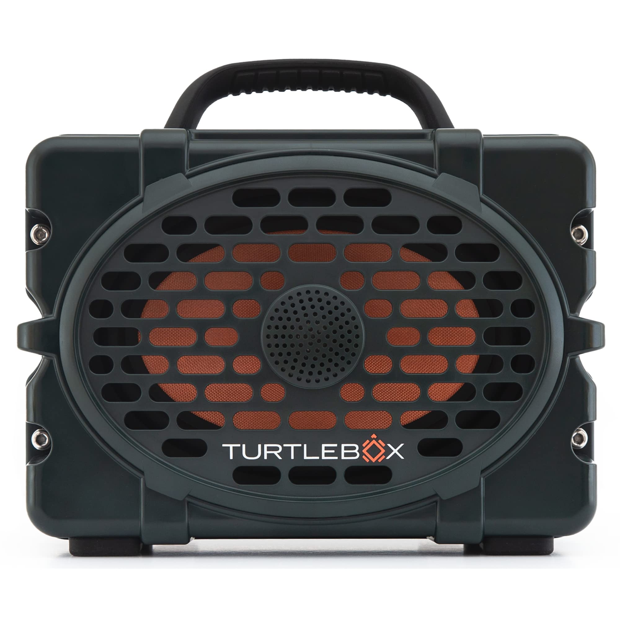 Turtlebox Gen 2: Loud! Outdoor Portable Bluetooth 5.0 Speaker | Rugged, IP67, Waterproof, Impact Resistant & Dustproof (Rich, Full Sound, Plays to 120db, Pair 2X for True L-R Stereo), Green