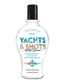 yachts & shots 400x double shot bronzer super dark ocean mineral & sea salt cocktail 7.5oz