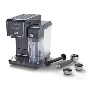 Mr. Coffee One-Touch CoffeeHouse+ Espresso, Cappuccino, and Latte Maker Home Coffee Machine with 19-Bar Italian Pump, and Milk Frother Ideal for Latte, Espresso, and Coffee Lovers