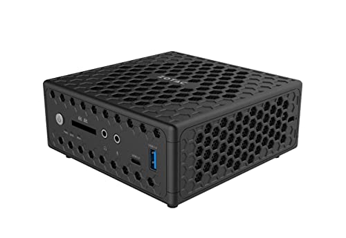 ZOTAC ZBOX CI331 Nano Fanless Silent Mini PC Intel N5100, Intel UHD Graphics, HDMI, VGA, DisplayPort, No Memory/Storage/OS Barebones System, ZBOX-CI331NANO-U, Intel N5100 Quad Core