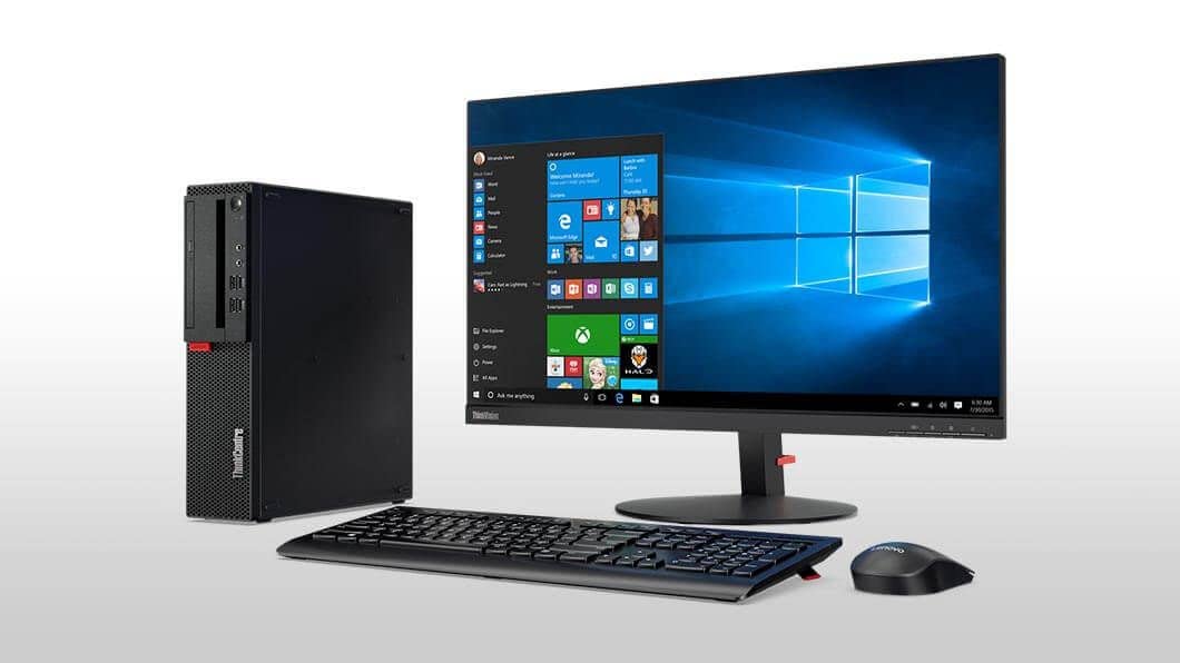 Lenovo ThinkCentre M910s SFF Desktop Computer PC, Intel i5-6500 up to 3.6GHz,32GB DDR4 RAM,New 512GB NVMe M.2 SSD,Build in WiFi BT,DVD-RW,Wireless Keyboard & Mouse,Windows 10 Pro(Renewed)