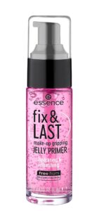 essence | fix & last make up gripping jelly primer | hydrating & smoothing foundation primer for long lasting make up | vegan & cruelty free | made without parabens, & microplastic particles