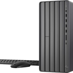 HP Envy TE01-1150xt Home & Business Desktop (Intel i7-10700 8-Core, 16GB RAM, 512GB PCIe SSD + 1TB HDD (3.5), Intel HD 630, WiFi, Bluetooth, HDMI, USB 3.1, SD Card, Win 11 Pro) (Renewed)