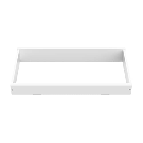 Storkcraft Nest Changing Table Topper (White) - GREENGUARD Gold Certified, Designed to Fit Storkcraft Nest Changing Pad, Designed to Fit Storkcraft Alpine, Brookside, Crescent 6 Drawer Dressers