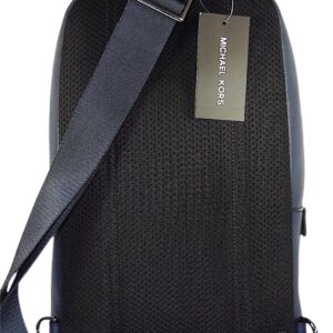 Michael Kors Cooper Commuter Sling Pack Embossed Leather Backpack