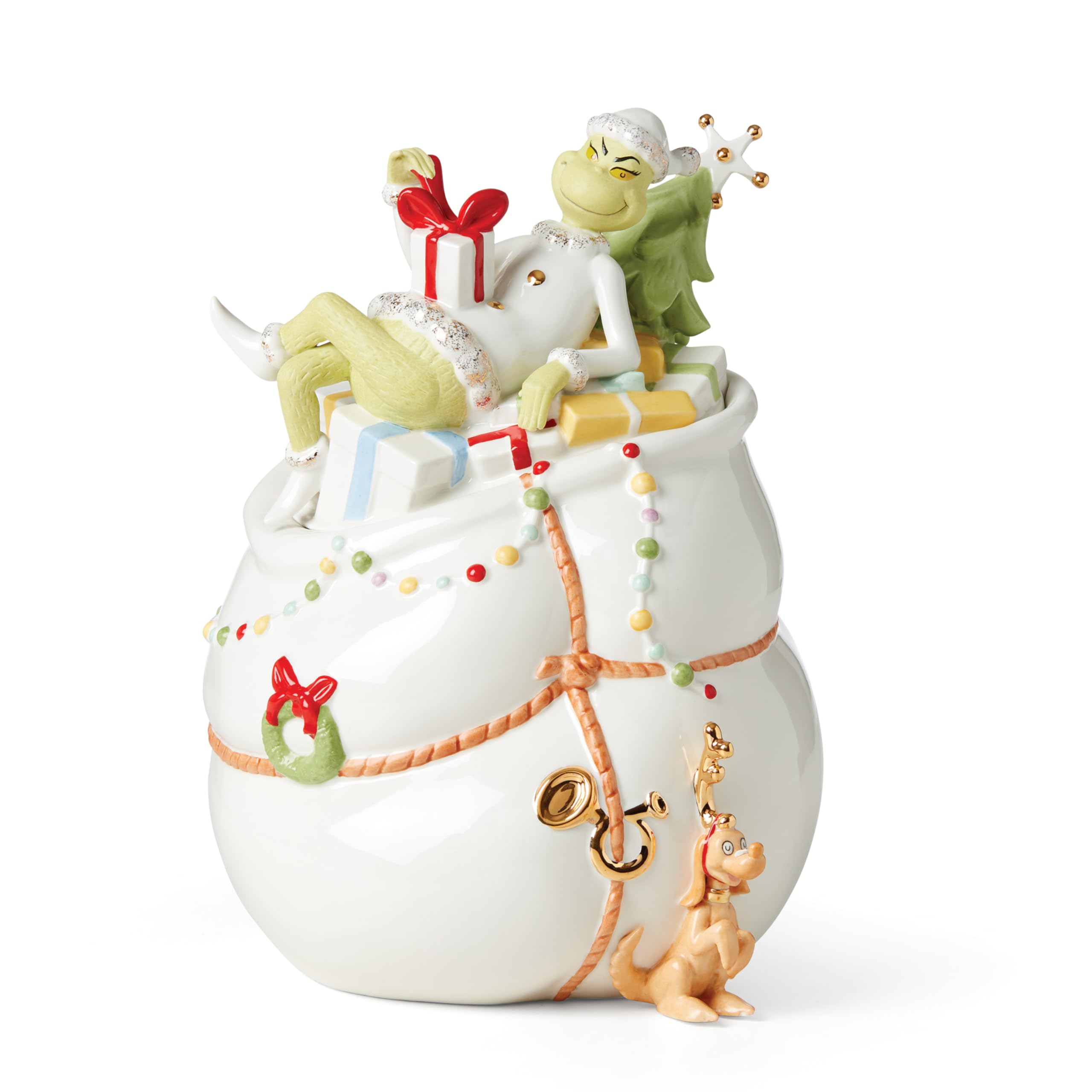 Lenox 894169 Merry Grinchmas Cookie Jar