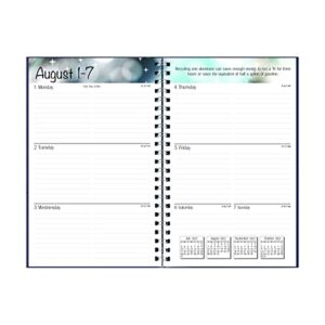 house of doolittle 2022-2023 weekly academic planner assignment book, dark pink, 5 x 8 inches, august - august (hod274rtg05-23)