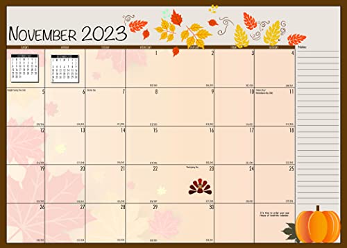 House of Doolittle Seasonal Monthly Planner, Seasonal Artwork, 10 x 7, Light Blue Cover, 12-Month (Jan to Dec): 2023