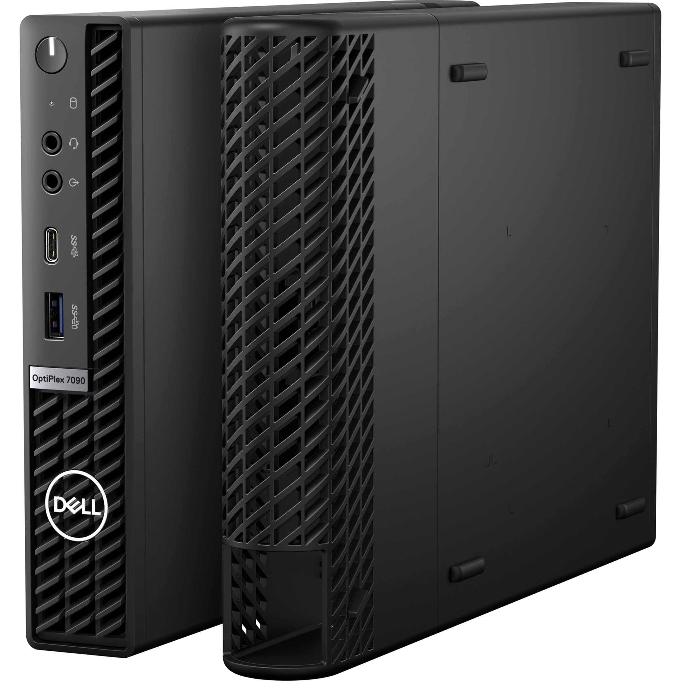 Dell OptiPlex 7000 7090 Desktop Computer - Intel Core i5 10th Gen i5-10500T Hexa-core (6 Core) 2.30 GHz - 16 GB RAM DDR4 SDRAM - 256 GB M.2 PCI Express NVMe 3.0 x4 SSD - Micro PC - Black