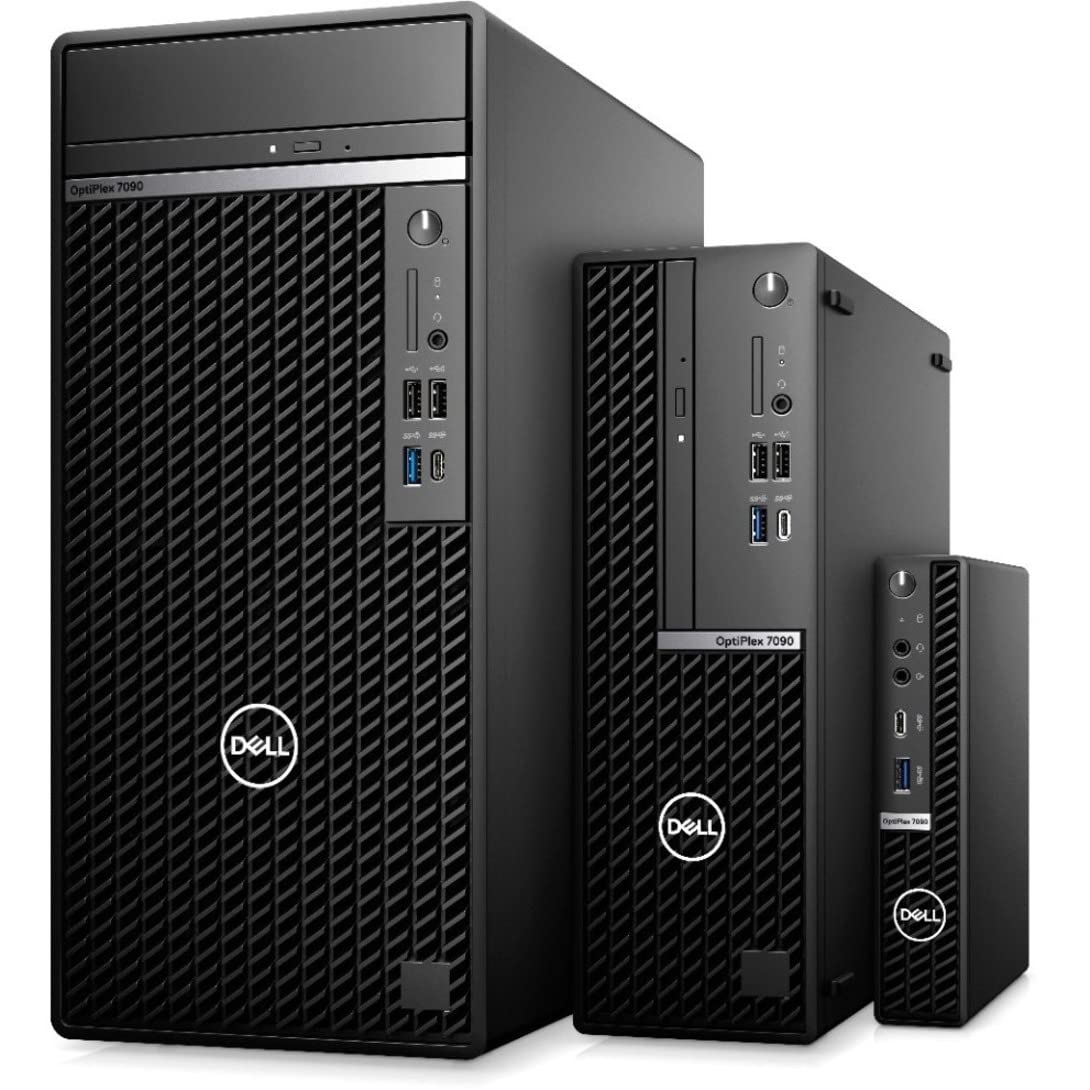 Dell OptiPlex 7000 7090 Desktop Computer - Intel Core i5 10th Gen i5-10500T Hexa-core (6 Core) 2.30 GHz - 16 GB RAM DDR4 SDRAM - 256 GB M.2 PCI Express NVMe 3.0 x4 SSD - Micro PC - Black