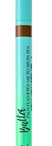 Eyebrow Makeup By Physicians Formula Butter Palm Feathered Micro Eyebrow Brow Color Pen, Dark Brown Universal Brown