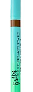 Eyebrow Makeup By Physicians Formula Butter Palm Feathered Micro Eyebrow Brow Color Pen, Dark Brown Universal Brown