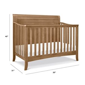 DaVinci Anders 4-in-1 Convertible Crib in Hazelnut, Greenguard Gold Certified