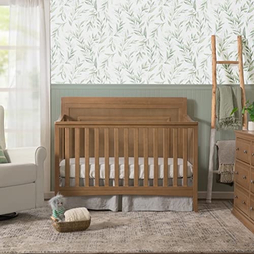 DaVinci Anders 4-in-1 Convertible Crib in Hazelnut, Greenguard Gold Certified