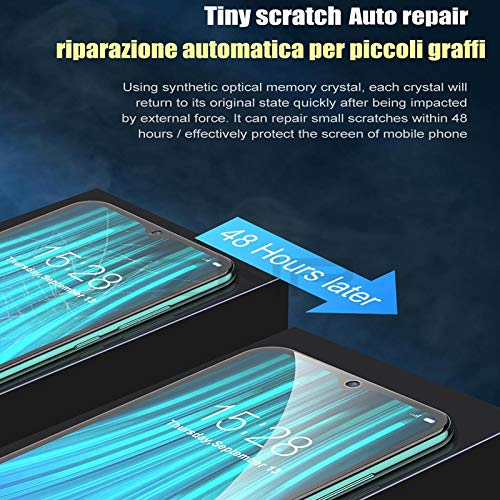 Iiseon High Sensitivity Hydrogel Protective Film for Samsung Galaxy A13 5G 4G, 2 Pieces Transparent Soft TPU Screen Protectors (NOT Tempered Glass) [Clear HD] [Full Coverage]