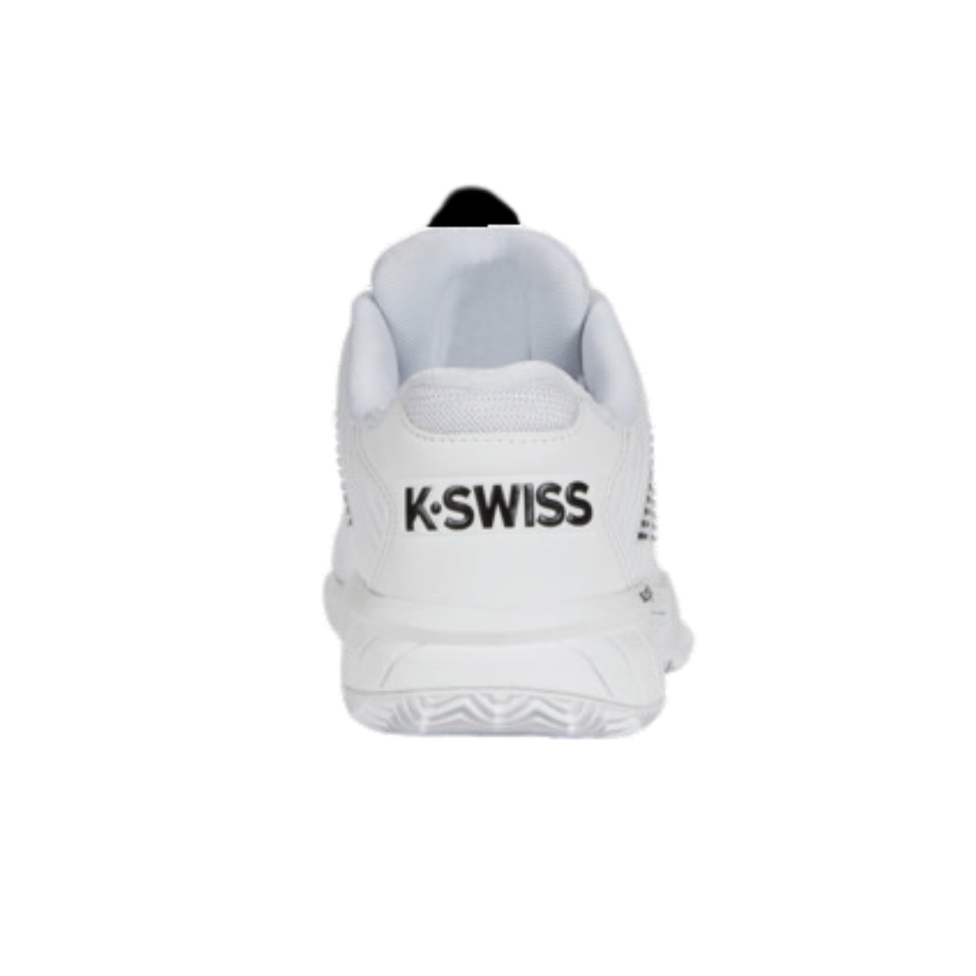 K-Swiss Women's Hypercourt Express 2 HB Tennis Shoe, White/Black, 7.5 M