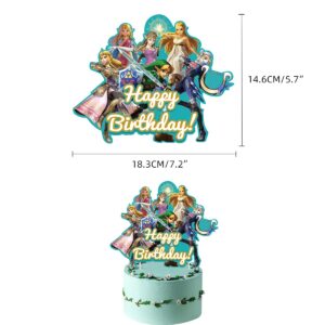 OULUN Birthday Party Supplies For Legend of Zelda ,Zelda Theme Party Decoration