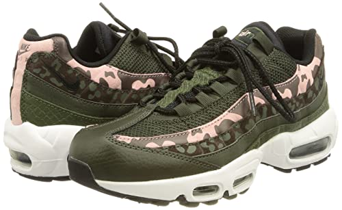 Nike Womens Air Max 95 Running Trainers DN5462 Sneakers Shoes (UK 4.5 US 7 EU 38, Brown Basalt Black Sequoia 200)