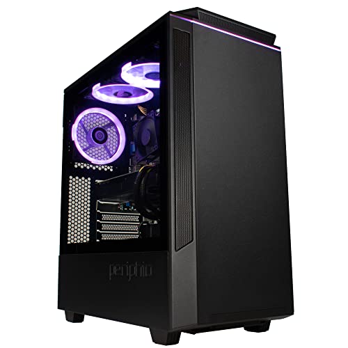 Periphio Ghoul Prebuilt Gaming PC - GeForce GT 1030 (2GB) GPU| Intel Core i5-6500 CPU (3.6GHz Turbo) | 1TB Solid State SSD | 16GB DDR4 RAM | Windows 10 Gaming Desktop Computer | WiFi + BT