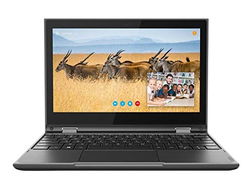 Lenovo 300E 2Nd Gen 11.6 inch Laptop Intel Celeron 1.10 GHz 4 GB 64 GB W10P Touch (Renewed)