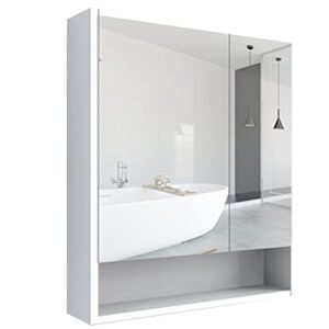 DSDD Mirrors Wall, Dressing Table with Objective Lens, Bathroom Medicine Cabinet, Bathroom Anti-Fog Box