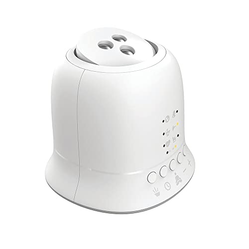 Homedics Sound Machine and Projector with 6 Soothing Sleep Sounds for Your Baby and Kids and Tilt Projector with 9 Images to Help Your Kids Fall Asleep