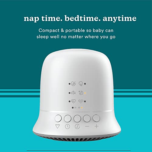 Homedics Sound Machine and Projector with 6 Soothing Sleep Sounds for Your Baby and Kids and Tilt Projector with 9 Images to Help Your Kids Fall Asleep