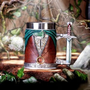 Nemesis Now Officially Licensed Lord of The Rings Frodo Tankard, Brown, 15.5cm (B5894V2), 500ml