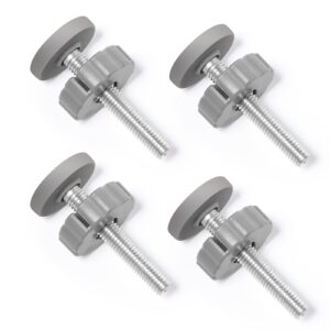 babelio pressure gates threaded spindle rods m10 (10 mm), baby gates accessory screw bolts kit fit for all pressure mounted walk thru gates