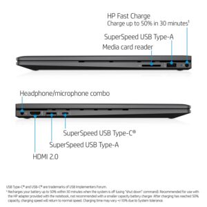 HP Envy x360 2-in-1 Flip Laptop, 15.6" Full HD Touchscreen, AMD Ryzen 5 5500U 6-Core Processor, 32GB RAM, 512GB SSD, Backlit Keyboard,Wi-Fi 6, Windows 11 Home, HP Stylus Pen (Renewed)