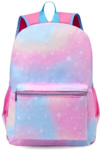 lbsel lightweight water resistant kids backpack for primary school boys and girls, ideal size for school and travel backpacks