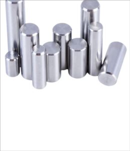 100 pieces 304 stainless steel cylindrical locating dowel pin,diameter 1.5mm; total length 6mm.