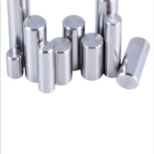 100 Pieces 304 Stainless Steel Cylindrical locating Dowel pin,Diameter 1.5mm; Total Length 6mm.