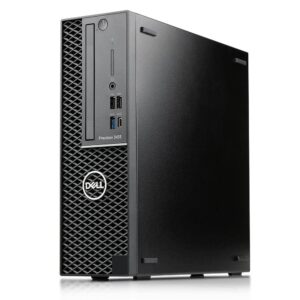 Dell Precision 3431 Desktop Computer SFF Intel Hexa Core i5 9500 up to 4.4GHz 32GB RAM 500GB NVMe SSD Drive Win10 WiFi (Renewed)