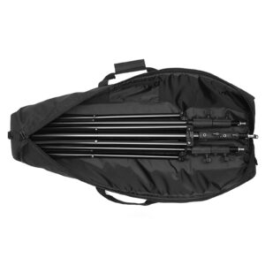 AMBITFUL Tripod Carrying Case Bag 25/31/35/39/49 in,65/80/90/100/125 cm Shoulder Strap Padded Carrying Bag for Light Stands,Boom Stand,Umbrella and Tripod Photography Accessories (49.21 in/125 cm)