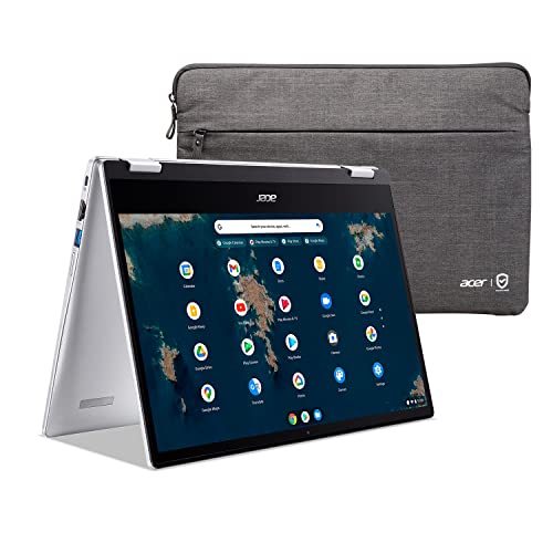 Acer Chromebook Spin 314 Convertible Laptop | Intel Pentium Silver N6000 | 14" Full HD IPS Touch Display | 8GB LPDDR4X | 64GB eMMC | Intel Wi-Fi 6 AX201 | Backlit KB | Chrome OS | CP314-1HN-P138