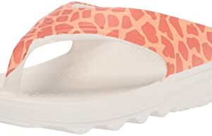 Spenco Women's Fusion 2 Safari Flip-Flop, Pink Giraffe, 11