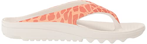 Spenco Women's Fusion 2 Safari Flip-Flop, Pink Giraffe, 11