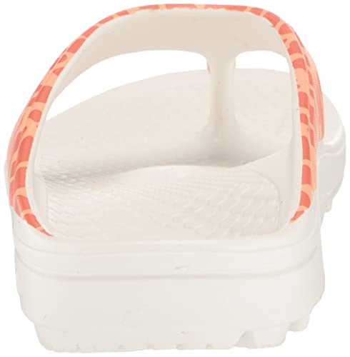 Spenco Women's Fusion 2 Safari Flip-Flop, Pink Giraffe, 11