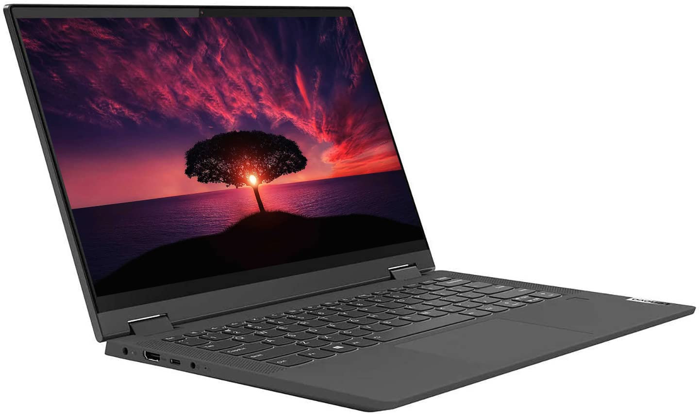 New Lenovo Flex 5 2-in-1 Convertible Business Laptop,14” FHD Touchscreen, AMD Ryzen 7 5700U, Windows 10 Pro,16GB RAM 512GB SSD,32GB Durlyfish USB Card