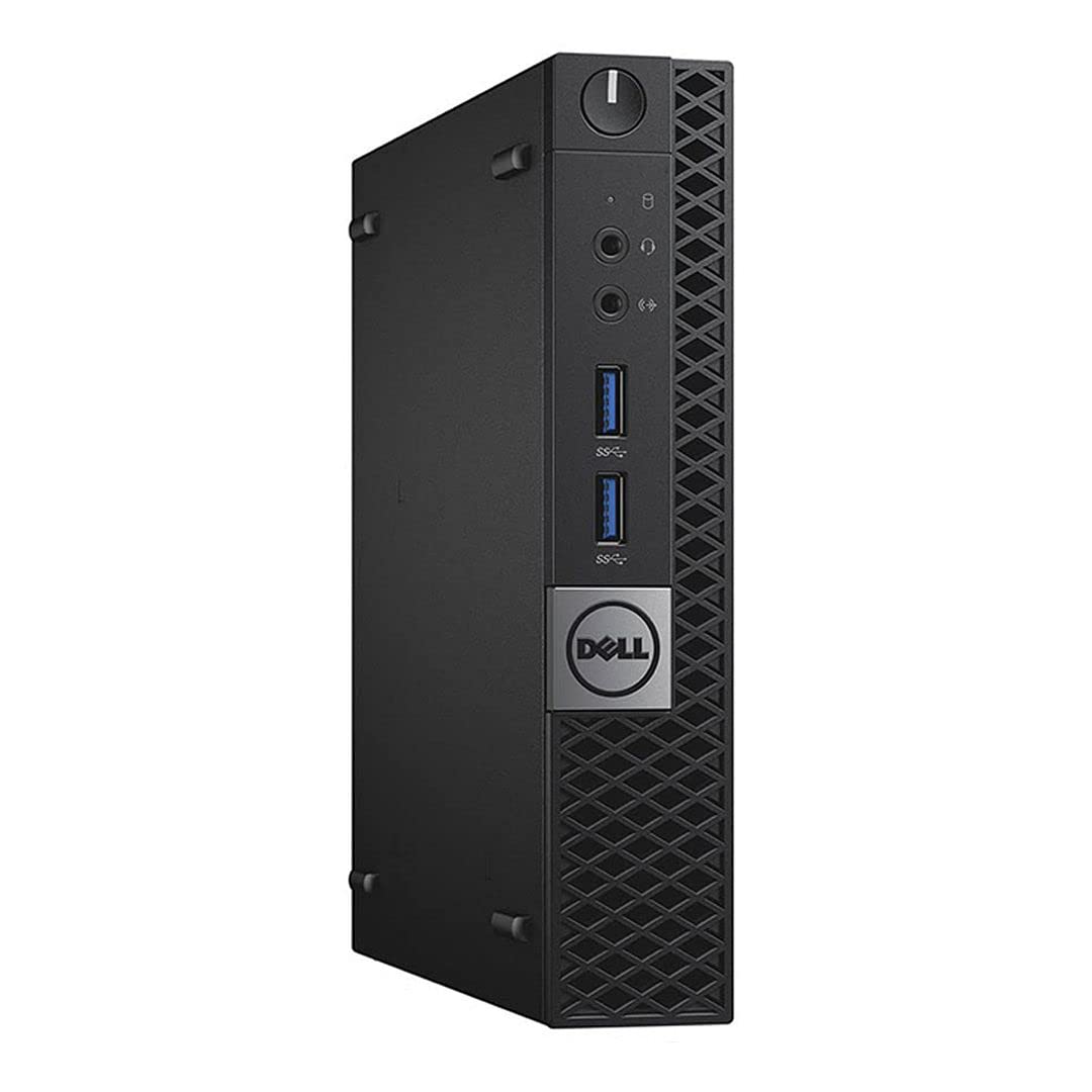 Dell Optiplex 7040 Micro Business Desktop Computer PC Intel 4-Core i5-6500T 2.5GHz Up to 3.1GHz 16GB DDR4 New 1TB NVMe M.2 SSD WiFi Bluetooth HDMI DP Windows 10 Pro Wireless Keyboard&Mouse(Renewed)