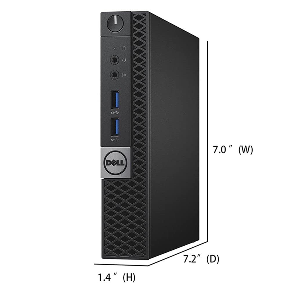 Dell OptiPlex 790 Desktop Computer Tower, Intel Core i7-10810U 10th Gen, 32GB RAM, 512GB SSD, Windows 10 Pro