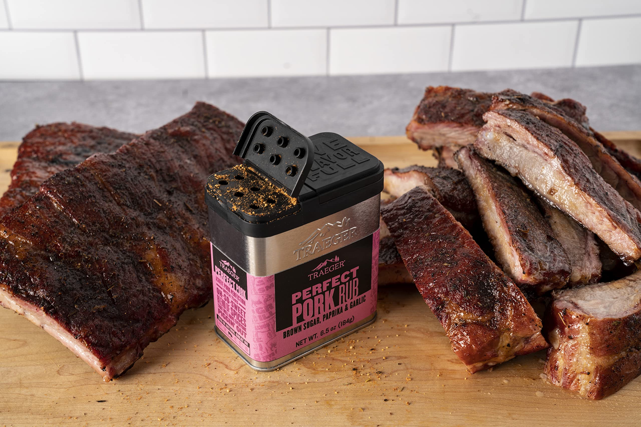 Traeger Grills SPC208 Perfect Pork Rub with Brown Sugar, Paprika & Garlic