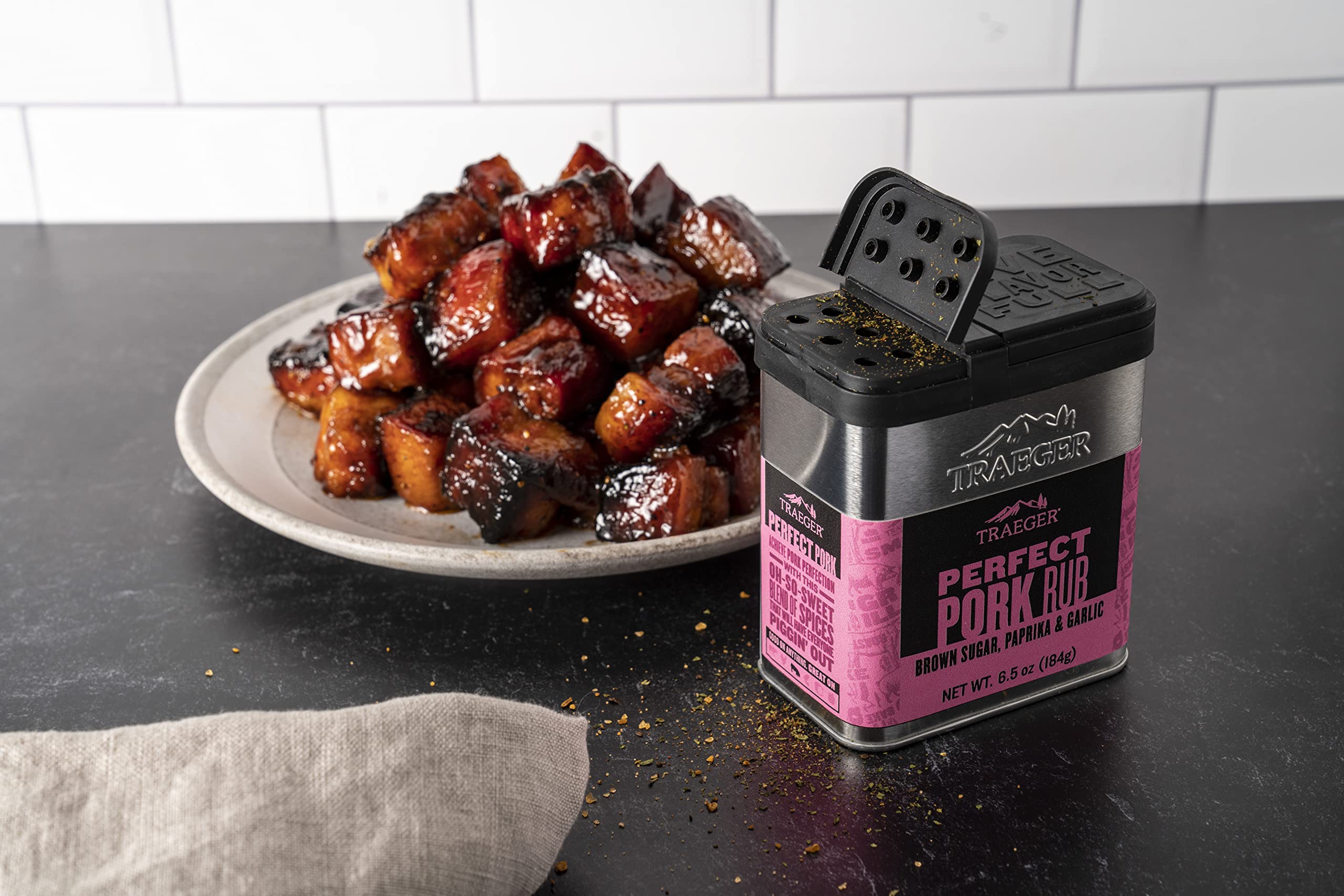 Traeger Grills SPC208 Perfect Pork Rub with Brown Sugar, Paprika & Garlic