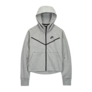 nike men's tech fleece hoodie (dark grey heather/black, 4x-large)