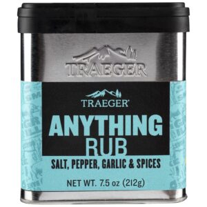 traeger grills spc207 anything rub with salt, pepper, garlic & spices