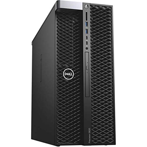 Dell Precision Tower 5820 Workstation W-2123 4C 3.6Ghz 64GB 2TB NVMe P2000 Win 11 (Renewed)